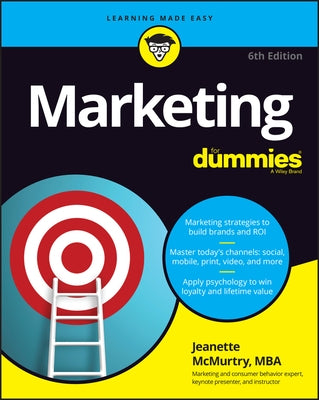 Marketing for Dummies by McMurtry, Jeanette Maw