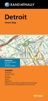 Rand McNally Folded Map: Detroit Street Map by Rand McNally