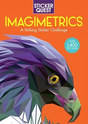 Imagimetrics: A Striking Color-By-Sticker Challenge by Books, Buster