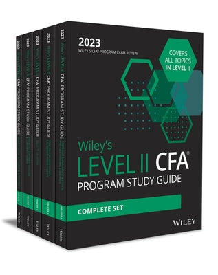 Wiley's Level II Cfa Program Study Guide 2023: Complete Set by Wiley
