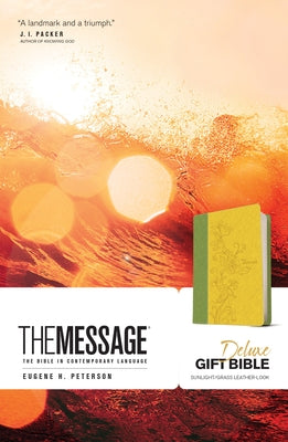 Message Deluxe Gift Bible: The Bible in Contemporary Language by Peterson, Eugene H.