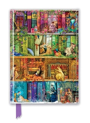 Aimee Stewart: A Stitch in Time Bookshelves (Foiled Journal) by Flame Tree Studio