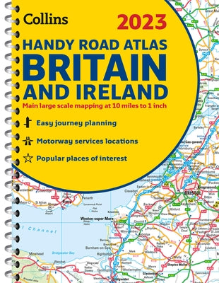 2023 Collins Handy Road Atlas Britain and Ireland by Warren, Dorothy