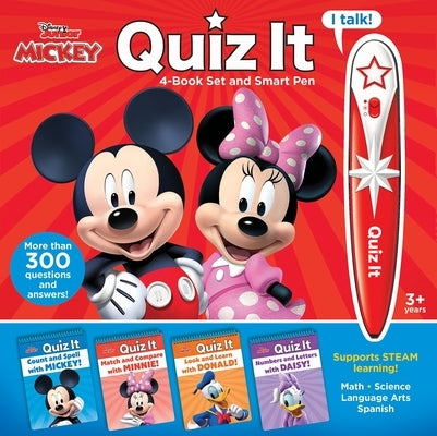 Disney Mickey Mouse Clubhouse: Quiz It 4-Book Set and Smart Pen: Quiz It: 4-Book Set and Smart Pen by Pi Kids