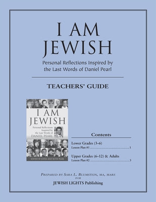 I Am Jewish Teacher's Guide by Blumstein, Sara L.