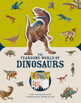 Paperscapes: The Fearsome World of Dinosaurs: Turn This Book Into a Prehistoric Work of Art by Jacobs, Pat