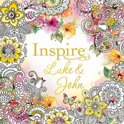 Inspire: Luke & John (Softcover): Coloring & Creative Journaling Through Luke & John by Tyndale