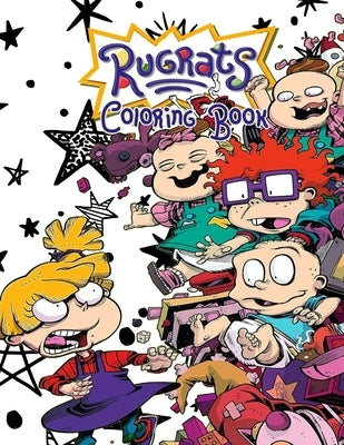 Rugrats Coloring Book: +45 Amazing Rugrats Coloring pages for Kids and Adults, +45 Wonderful Drawings - All Characters ( Original Design ) by Levon Pasu Colouring Books