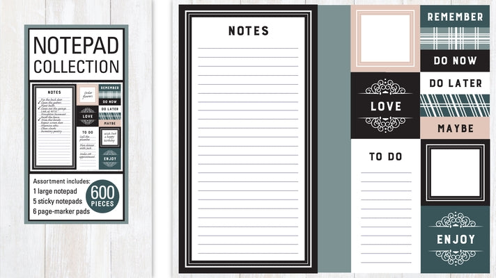 Book of Sticky Notes: Notepad Collection (Urban Farmhouse) by New Seasons