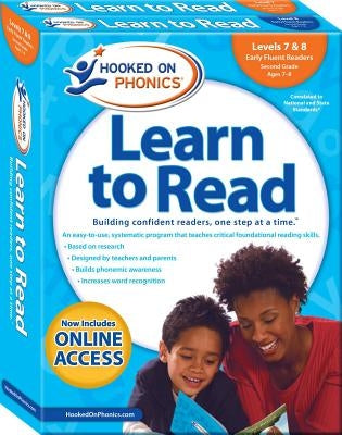 Hooked on Phonics Learn to Read - Levels 7&8 Complete, 4: Early Fluent Readers (Second Grade Ages 7-8) by Hooked on Phonics