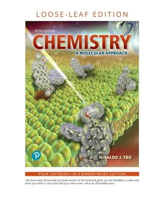 Chemistry: A Molecular Approach by Tro, Nivaldo
