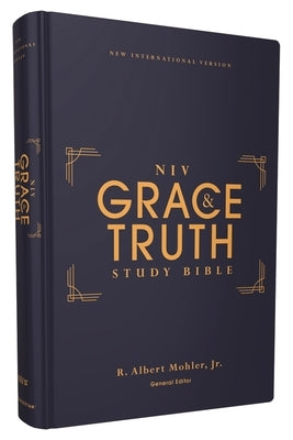 Niv, the Grace and Truth Study Bible, Hardcover, Red Letter, Comfort Print by Mohler Jr, R. Albert