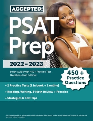 PSAT Prep 2022-2023: Study Guide with 450+ Practice Test Questions [2nd Edition] by Cox