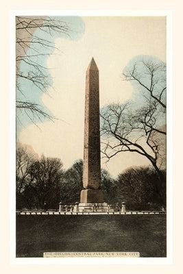 Vintage Journal Cleopatra's Needle, Central Park, New York City by Found Image Press