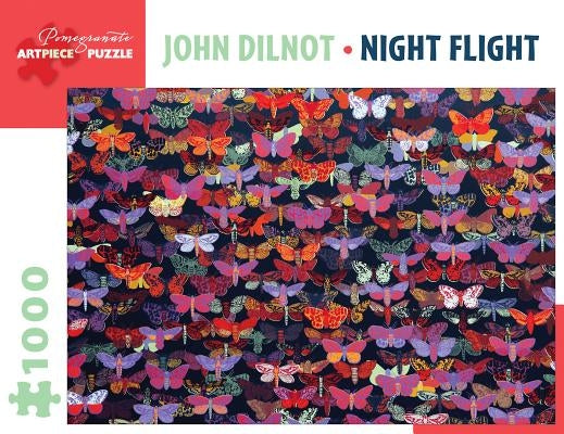 John Dilnot: Night Flight 1000-Piece Jigsaw Puzzle by John Dilnot