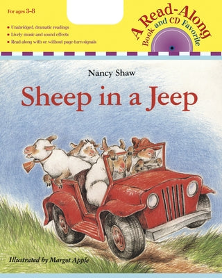 Sheep in a Jeep Book & CD [With CD] by Shaw, Nancy E.