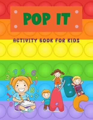 Pop It Activity Book For Kids: Pop it Alphabet and Numbers Book for Kids by Sternchen Books