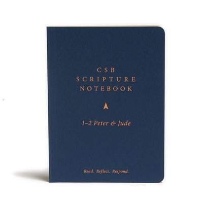 CSB Scripture Notebook, 1-2 Peter and Jude: Read. Reflect. Respond. by Csb Bibles by Holman