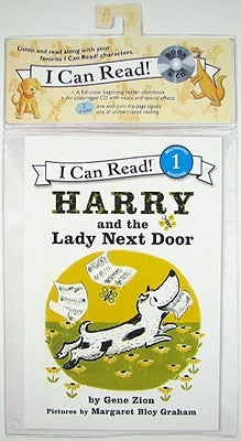 Harry and the Lady Next Door Book and CD [With CD (Audio)] by Zion, Gene