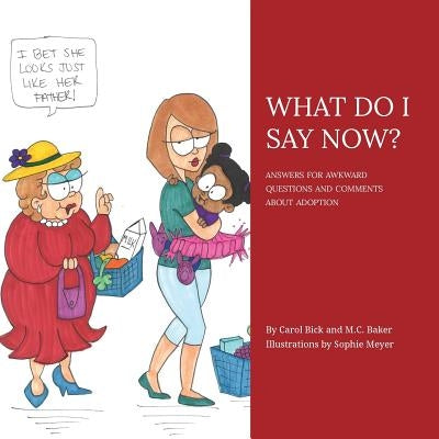 What Do I Say Now?: Answers for Awkward Questions and Comments about Adoption by Bick, Carol