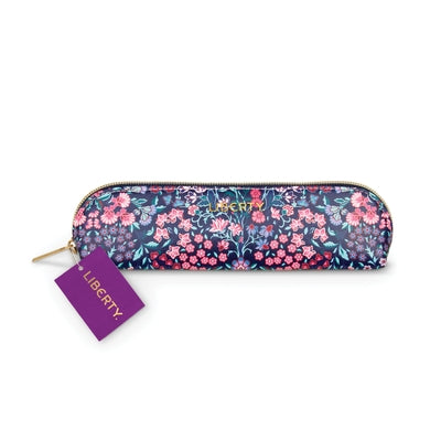 Liberty Tanjore Gardens Tile Navy Pencil Case by Galison by (Artist)