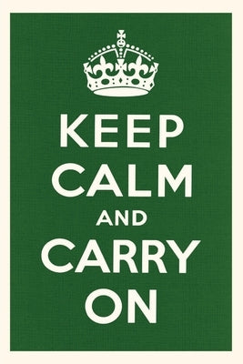 Vintage Journal Keep Calm and Carry On by Found Image Press