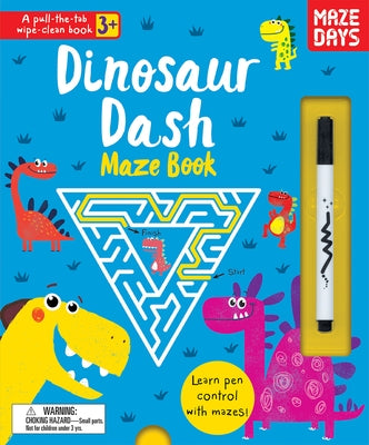 Dinosaur Dash Maze Book by Isaacs, Connie