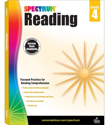 Spectrum Reading Workbook, Grade 4 by Spectrum