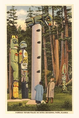 Vintage Journal Totem Poles, Sitka by Found Image Press