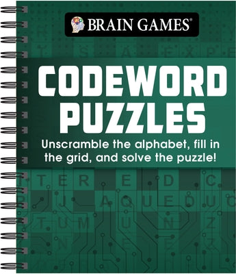 Brain Games - Codeword Puzzle: Unscramble the Alphabet, Fill in the Grid, and Solve the Puzzle! by Publications International Ltd