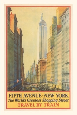 Vintage Journal Travel Poster for New York by Found Image Press