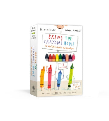 Bring the Crayons Home: A Box of Crayons, Letter-Writing Paper, and Envelopes by Daywalt, Drew