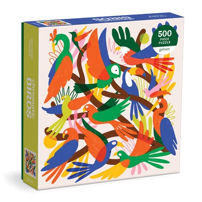 Chromatic Birds 500 Piece Puzzle by Galison Mudpuppy