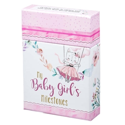 Card Box My Baby Girl's Milestones by Christian Art Gifts
