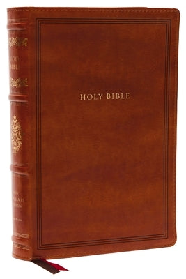 Kjv, Wide-Margin Reference Bible, Sovereign Collection, Leathersoft, Brown, Red Letter, Comfort Print: Holy Bible, King James Version by Thomas Nelson