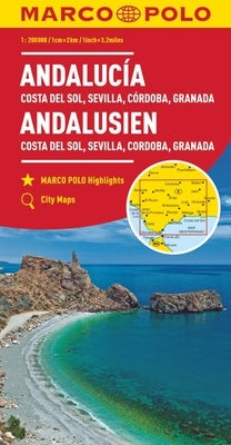 Andalucia Marco Polo Map by Polo, Marco