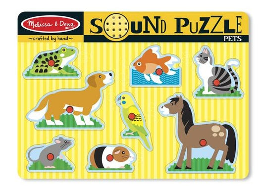 Pets Sound Puzzle [With Battery] by Melissa & Doug