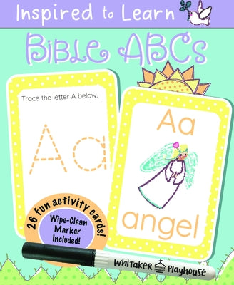 Bible ABCs: Wipe-Clean Flash Card Set by Whitaker Playhouse