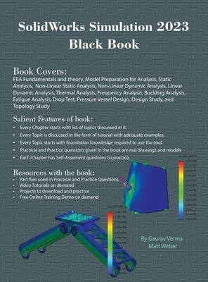 SolidWorks Simulation 2023 Black Book by Verma, Gaurav