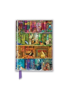 Aimee Stewart: A Stitch in Time Bookshelf (Foiled Pocket Journal) by Flame Tree Studio