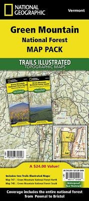 Green Mountain National Forest [Map Pack Bundle] by National Geographic Maps