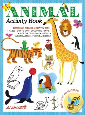 Animal Activity Book by Gr&#233;e, Alain