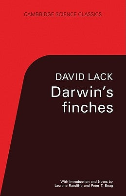 Darwin's Finches by Lack, David