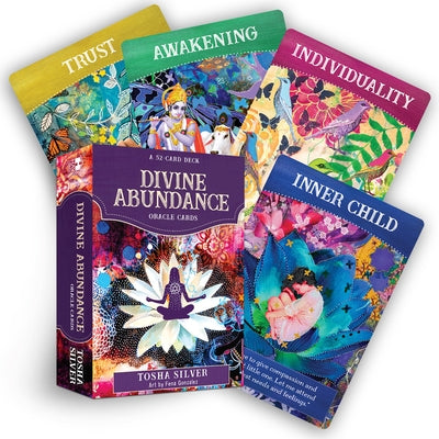 Divine Abundance Oracle Cards: A 51-Card Deck by Silver, Tosha