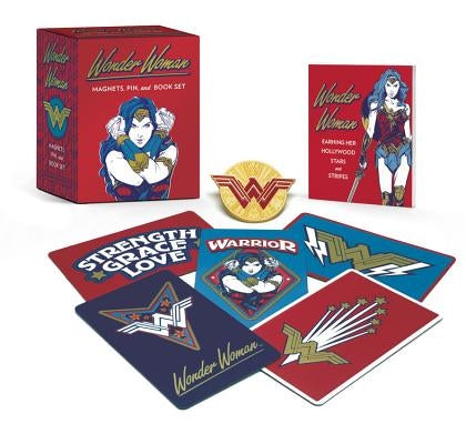 Wonder Woman: Magnets, Pin, and Book Set by Manning, Matthew K.