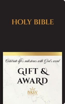 NRSV Updated Edition Gift & Award Bible (Imitation Leather, Black) by Churches, National Council of