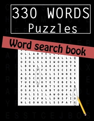 330 words puzzles Word search book: - Big puzzle book for adults and kids - 10 diffrents puzzle - Easy word search puzzle - Size 8,5x11 by Creator, Pzl