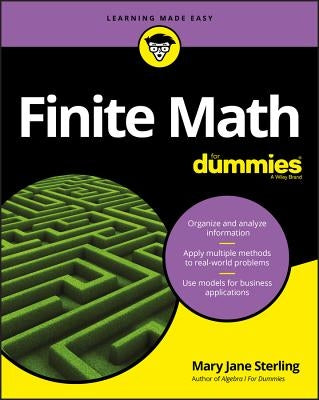 Finite Math For Dummies by Sterling, Mary Jane