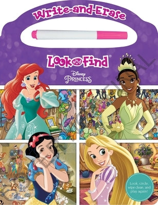 Disney Princess: Write-And-Erase Look and Find by Pi Kids