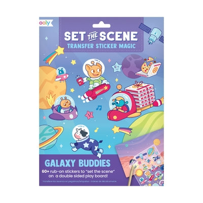 Set the Scene Transfer Stickers Magic - Galaxy Buddies by Ooly